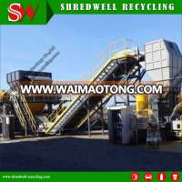 Scrap Metal Recycling Machine to Shred Waste Metal for Recycling Used Steel